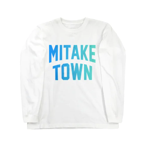 御嵩町 MITAKE TOWN ロングスリーブTシャツ