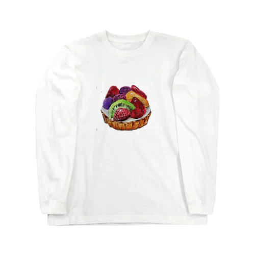 フルーツタルト水彩画♪ Long Sleeve T-Shirt