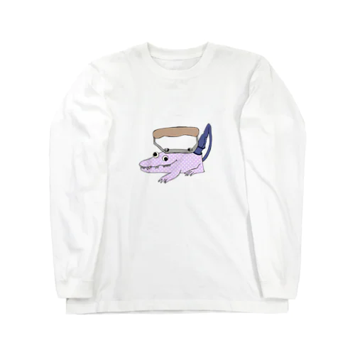 わにアイロンくん Long Sleeve T-Shirt