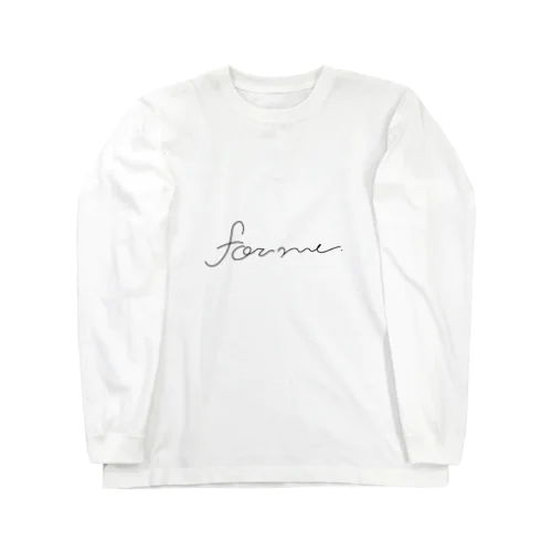 for me.グッズ Long Sleeve T-Shirt