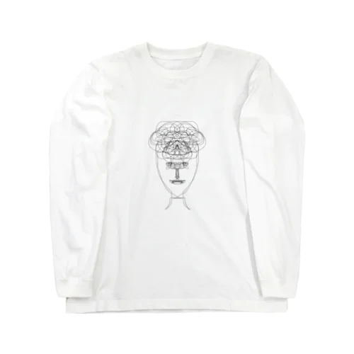 モジャ男 Long Sleeve T-Shirt