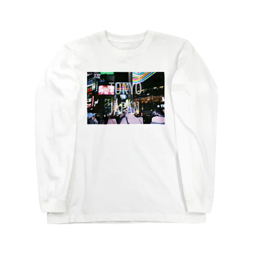 TOKYO JAPAN wht ロングスリーブTシャツ