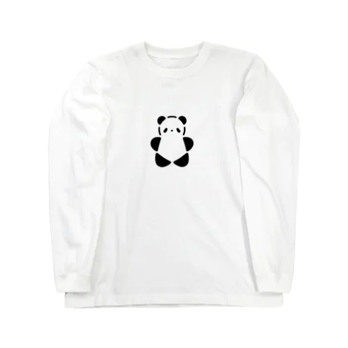 SIROPANDAワンポイント（大）（Black） Long Sleeve T-Shirt