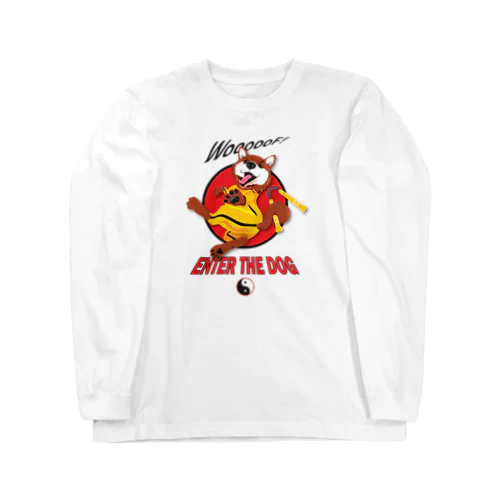 Enter the Dog- Dog Kung Fu! Long Sleeve T-Shirt