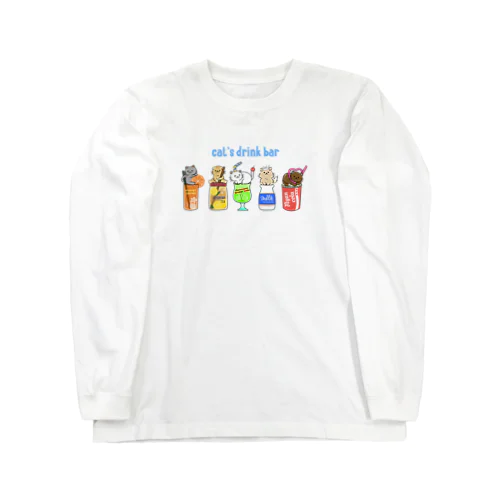 cat's drink bar ロングスリーブTシャツ