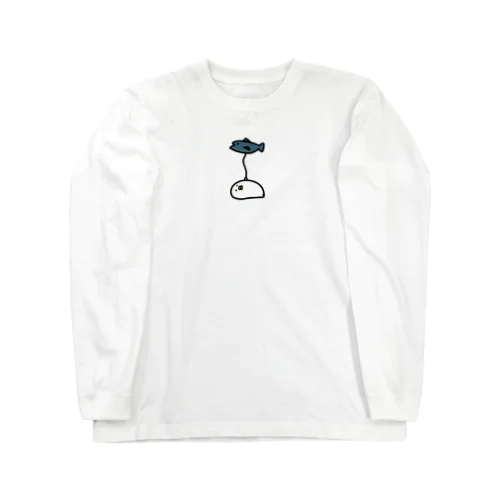 小ひよことサメ風船Tシャツ Long Sleeve T-Shirt