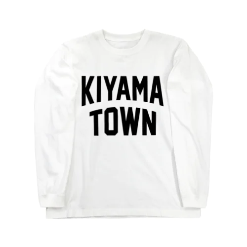 基山町 KIYAMA TOWN Long Sleeve T-Shirt