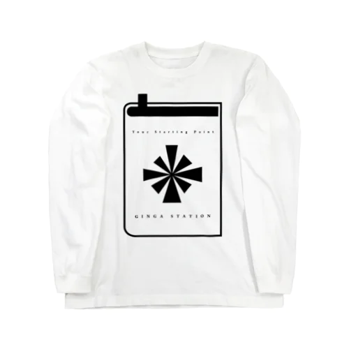 銀河ステイション公式ロゴアイテム Long Sleeve T-Shirt