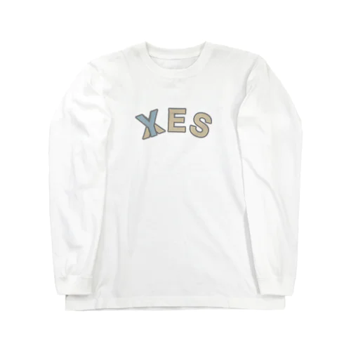 YES→SEX ロングスリーブTシャツ
