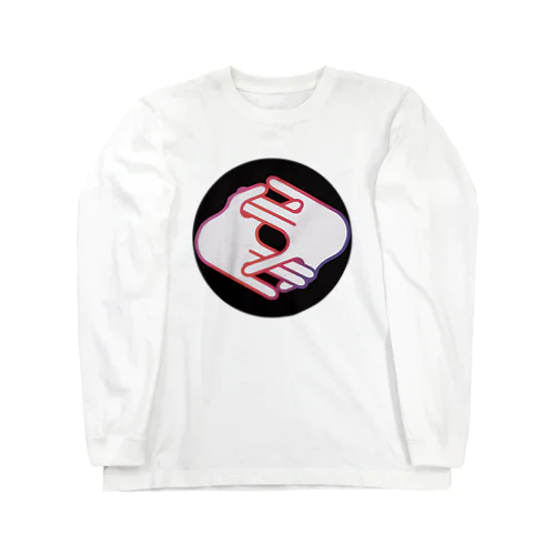 シンプルシンボルな狐の窓B Long Sleeve T-Shirt