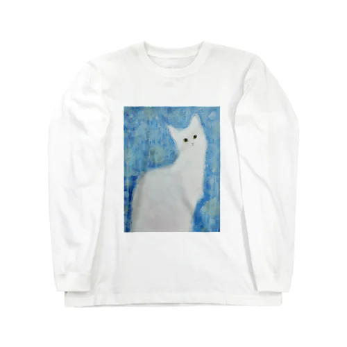 ねこ首傾げ Long Sleeve T-Shirt