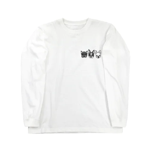 ブヒさん3兄弟 Long Sleeve T-Shirt