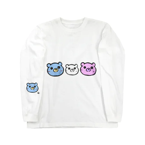 あにまるぷにーず「ぷにぐま」 Long Sleeve T-Shirt