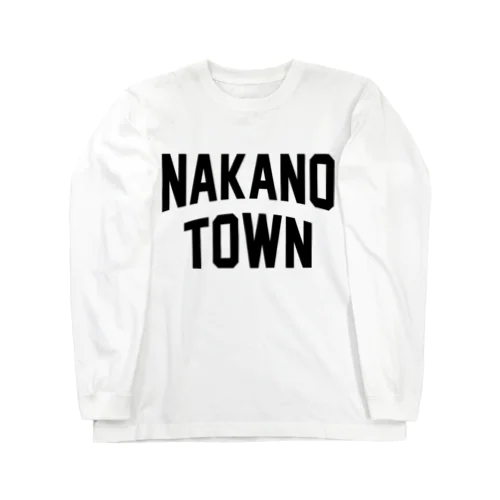 中能登町市 NAKANO CITY ロングスリーブTシャツ