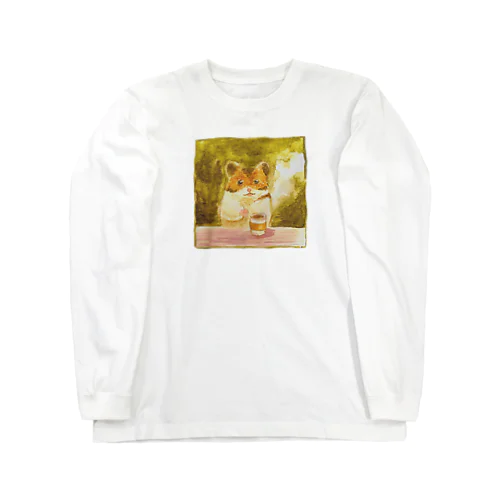 ティータイムぬんちゃん Long Sleeve T-Shirt