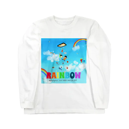 【前面のみ】RAINBOWグッズ Long Sleeve T-Shirt