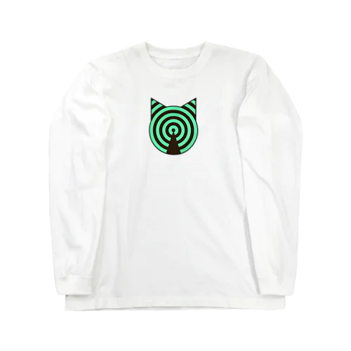 チョコミントの電波 Long Sleeve T-Shirt