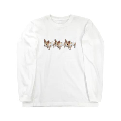 3連てんちゃん Long Sleeve T-Shirt