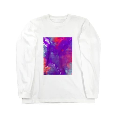 paint_1 ロングスリーブTシャツ