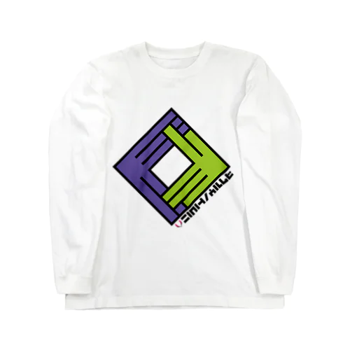 狐の窓 (紫×緑) Long Sleeve T-Shirt