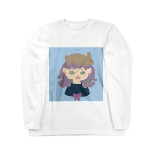 うさぎの帽子がない Long Sleeve T-Shirt