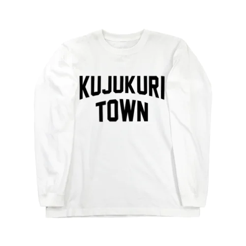 九十九里町 KUJUKURI TOWN ロングスリーブTシャツ