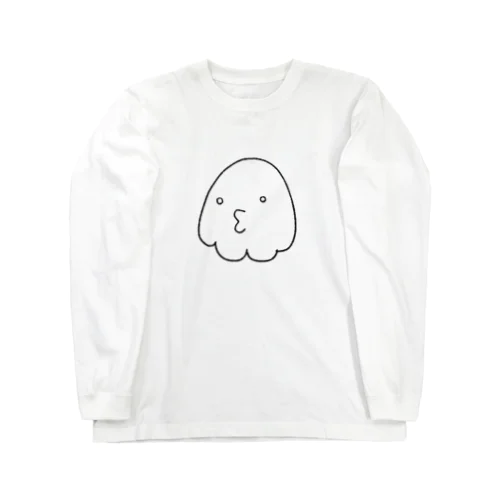 白いマスコット Long Sleeve T-Shirt