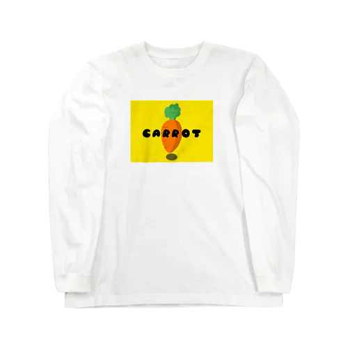 浮遊するキャロット Long Sleeve T-Shirt