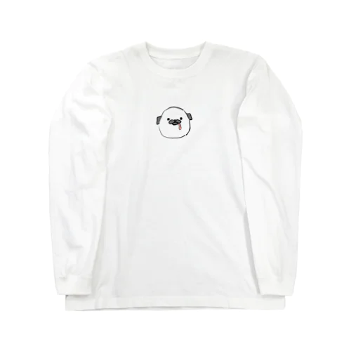 ベロがしまえないパグ Long Sleeve T-Shirt