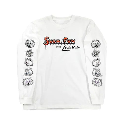 ルイス・ウェインの「Such Fun」 롱 슬리브 티셔츠