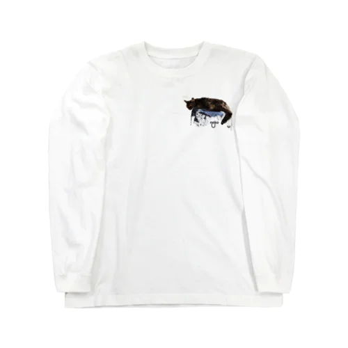 あくびちゃん Long Sleeve T-Shirt