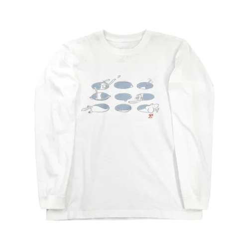 ねこいぬファミリー Long Sleeve T-Shirt