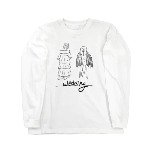 Wedding  (ロングスリーブTシャツ) Long Sleeve T-Shirt