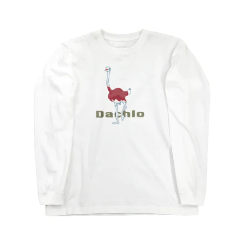 ダチョウ・DACHIO ロングスリーブTシャツ