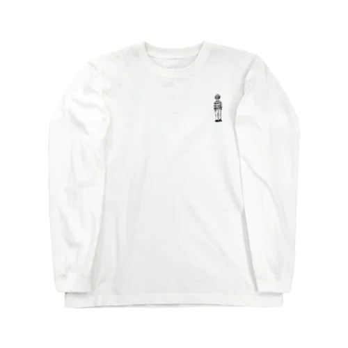 刈り上げ女の子全身 Long Sleeve T-Shirt