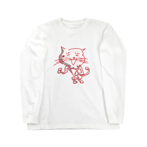 ケツアゴネコ Long Sleeve T-Shirt