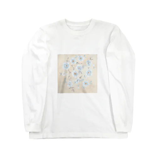 ９月の花柄 Long Sleeve T-Shirt