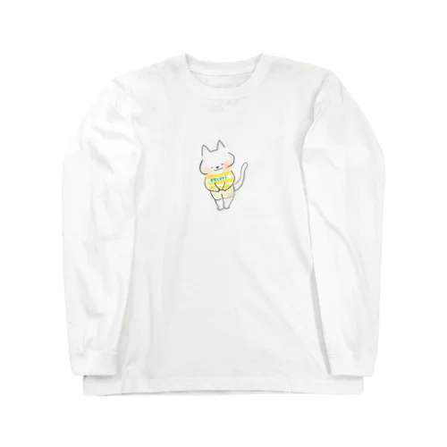 ぺこりねこ Long Sleeve T-Shirt