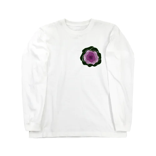 flowering kale 1 Long Sleeve T-Shirt