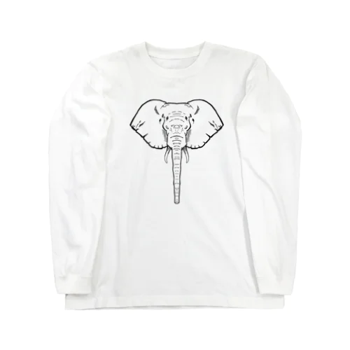 ゾウ Long Sleeve T-Shirt