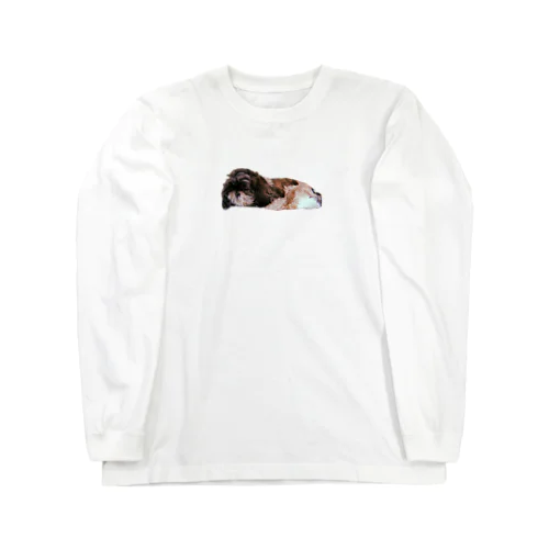 sleepy Shih Tzu Long Sleeve T-Shirt