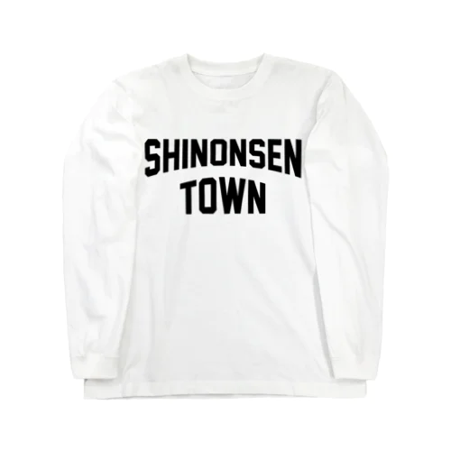 新温泉町 SHINONSEN TOWN ロングスリーブTシャツ