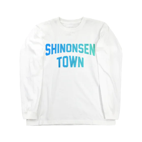 新温泉町 SHINONSEN TOWN ロングスリーブTシャツ