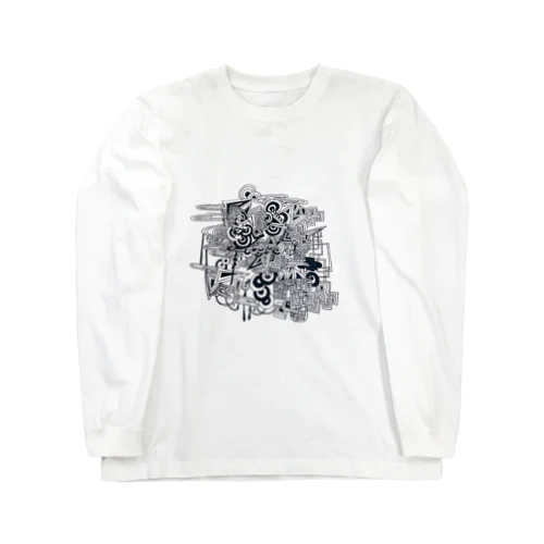 不思議な模様 Long Sleeve T-Shirt