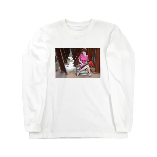 ポートレート Long Sleeve T-Shirt