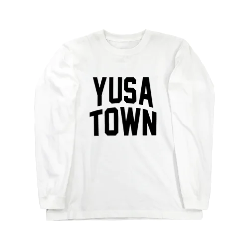 遊佐町 YUSA TOWN ロングスリーブTシャツ