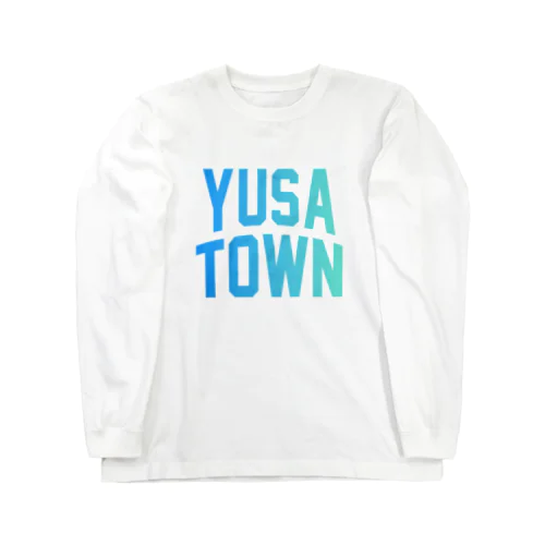 遊佐町 YUSA TOWN ロングスリーブTシャツ