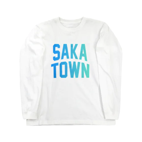 坂町 SAKA TOWN ロングスリーブTシャツ