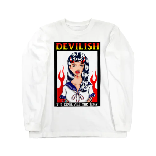 『DEVILISH』 Long Sleeve T-Shirt