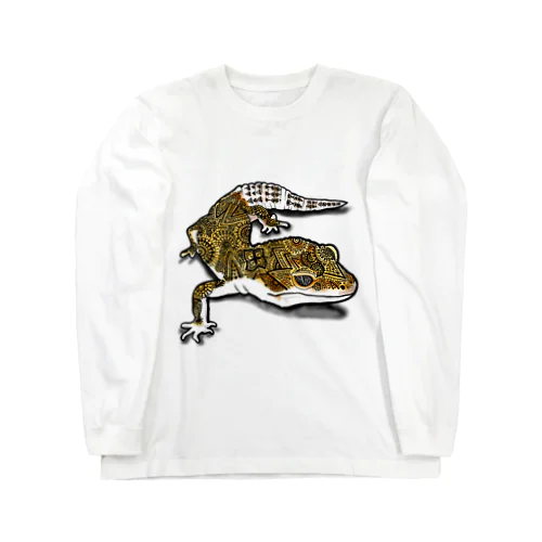 レオパグッズ(暗めの下地に対応) Long Sleeve T-Shirt